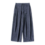 Japanese Retro Loose Straight Corduroy Pants