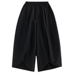 Asymmetrical Loose Wide-leg Pants