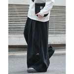 Japanese Embroidered Oversized Corduroy Pants