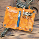 Vintage Handmade Key Coin Wallet
