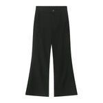 High Waist Loose Flared Trousers