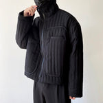 Stand Collar Short Cotton Coat