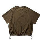 Quick-Drying Crew Neck T-Shirt with Drawstring