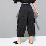 Dark Loose Large Fold Bloomers