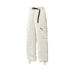 Winter White Duck Down Softshell Waterproof Warm Ski Pants