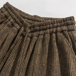 Retro Thick Woolen Loose Bloomers