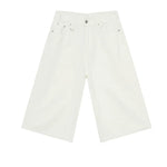 Summer Retro Blue Denim Shorts