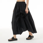 Three-dimensional Irregular Flower Bud Skirt