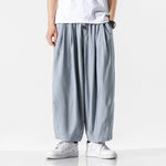 Straight-leg Casual Retro Lantern Pants