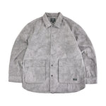 50D Seersucker Special Dyed Round Hem Shirt Jacket