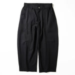 Flowy Wide-leg Straight Cropped Trousers
