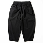 Women's Casual Lightweight Cropped Wide-leg Pants