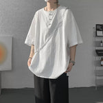 Drapey Loose Cotton Linen T-shirt