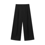 Striped Loose Wide-leg Pants