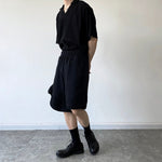 Summer One Leg Ruffled Shorts
