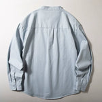 Stand-up Collar Casual Shirt