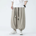 Loose Draped Cuff Bloomers