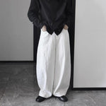 Casual Curved Loose-fitting Trousers