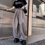 Loose Drape Casual Wide-leg Pants