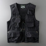 Multi-pocket Loose Casual Work Vest