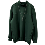 High Collar Loose Casual Sweatshirt