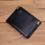 Ultra-thin Mini Leather Coin Purse Card Holder