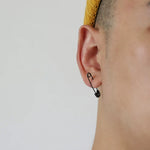 Single Paper Clip Earring