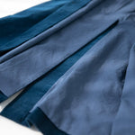 Loose-fitting Long Raglan Sleeve Trench Coat
