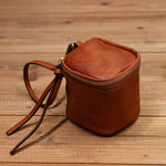Retro Leather Square Coin Purse