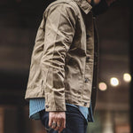 Retro Casual  Canvas Jacket