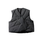 Retro Japanese Loose Short Down Vest