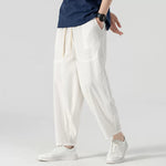 Loose-fitting Retro Lantern Pants