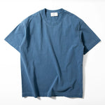 260g Heavyweight Retro Loose Casual Solid Color T-shirt