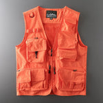 Multi-pocket Loose Casual Work Vest