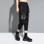 Patchwork Loose Harem Pants