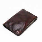 Retro Handmade Leather Wallet