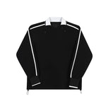 Loose Double Line Retro Top