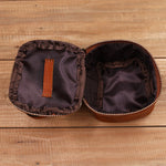 Retro Leather Square Coin Purse