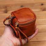 Retro Leather Square Coin Purse