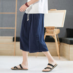 Button Loose Casual Harem Pants
