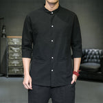Slim Fit Mid Sleeve Top