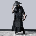 Baggy Black Pants Hakama Pants