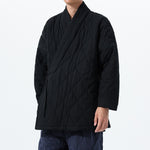 Cross-collar Loose Quilted Coat