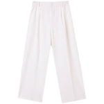 Green Drape Loose Slacks