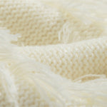 Round Neck Solid Color Knitted Sweater