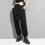 Irregular Waist Casual Loose Jogger Pants