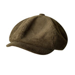Japanese Retro Corduroy Beret