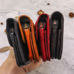 Retro Card Holder Coin Purse Mini Wallet