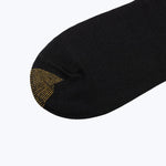 Men's Mid-length Black Socks