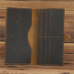 Retro Bifold Multi-card slot Leather Wallet